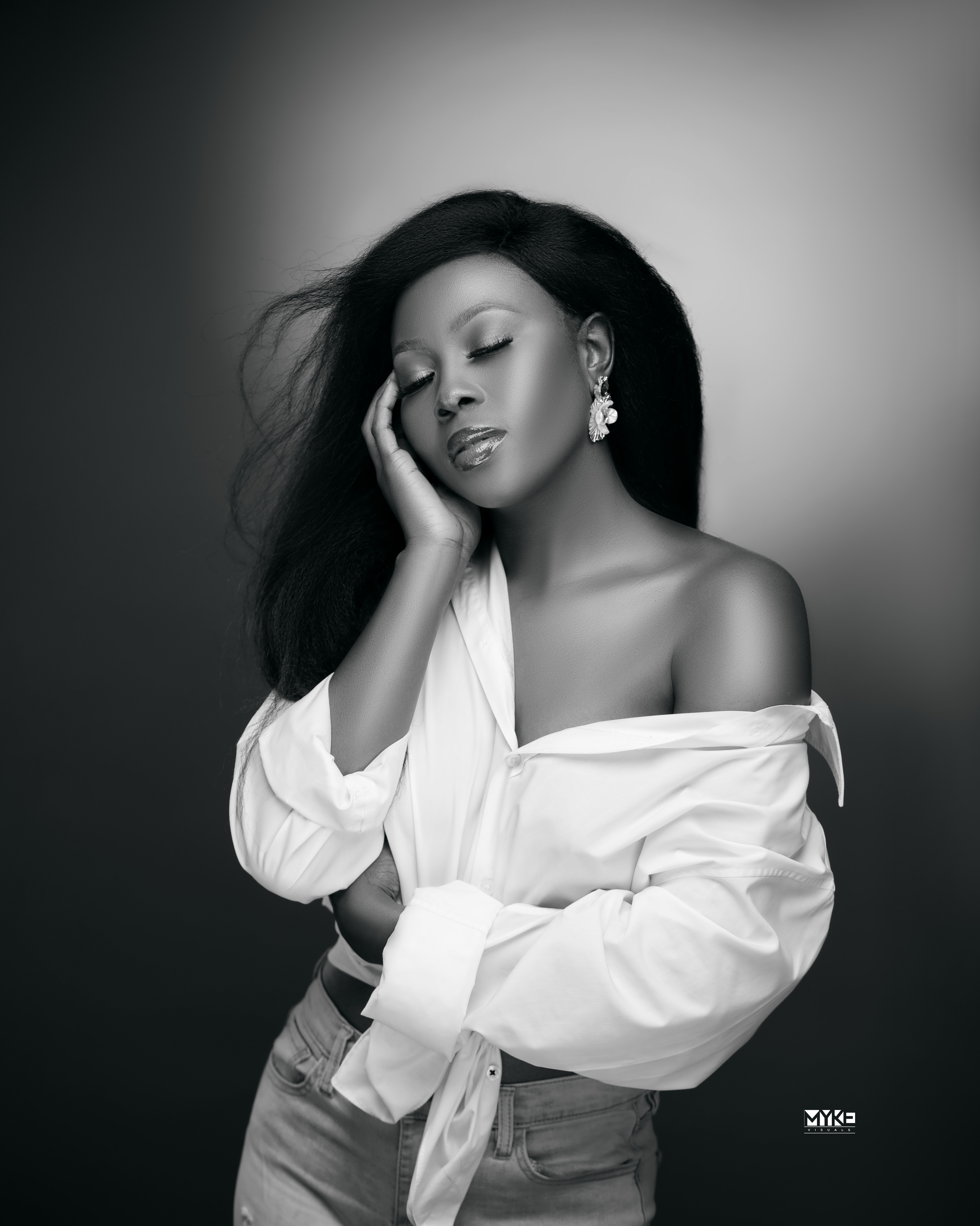 Portrait with warm tones